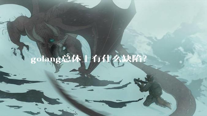 golang总体上有什么缺陷？